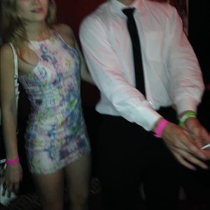 Kaleidoscope bodycon dress from Tobi